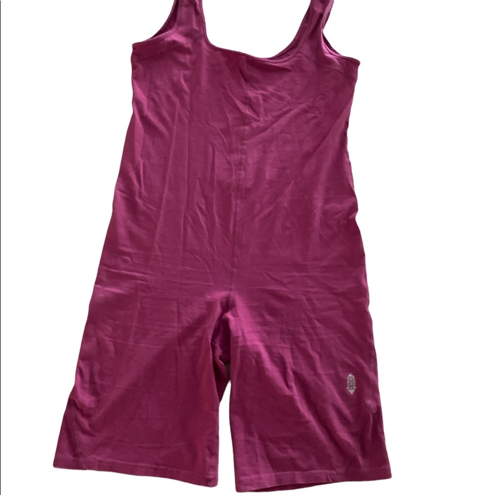 FREE PEOPLE Hot Shot Long Romper